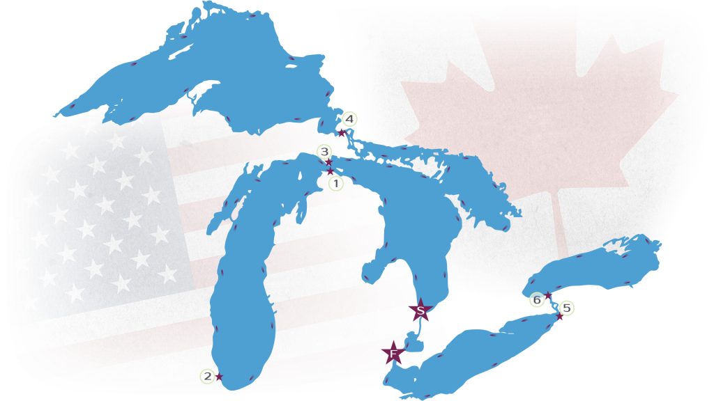 2 Paddling 5 route map.