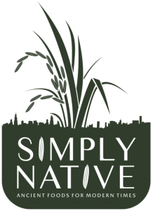 Simply Native: Ancient Foods For Modern Times logo.