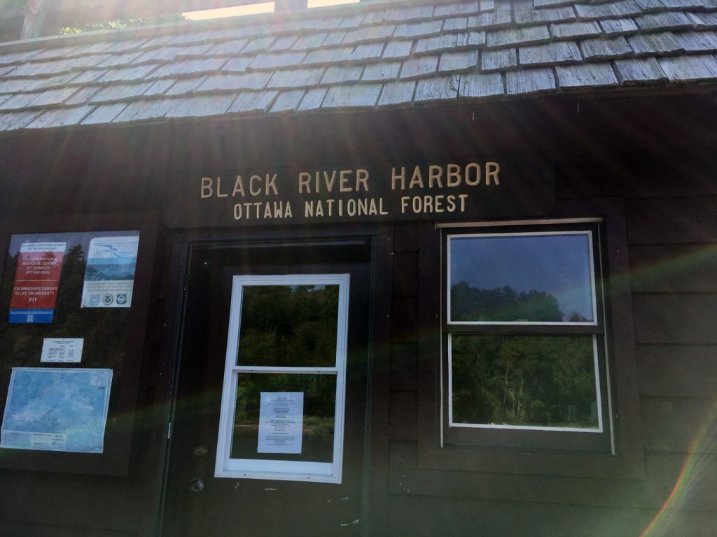 Black River Harbor, Ottawa National Forest office.