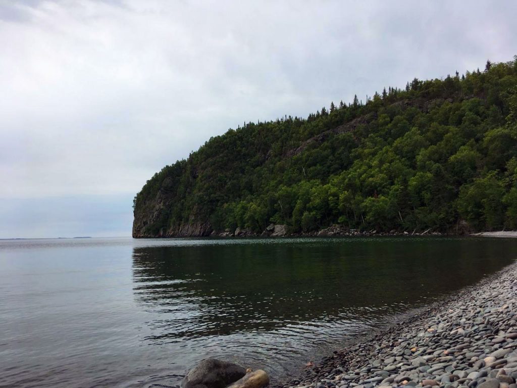 Lake Superior in the Nipigon area.