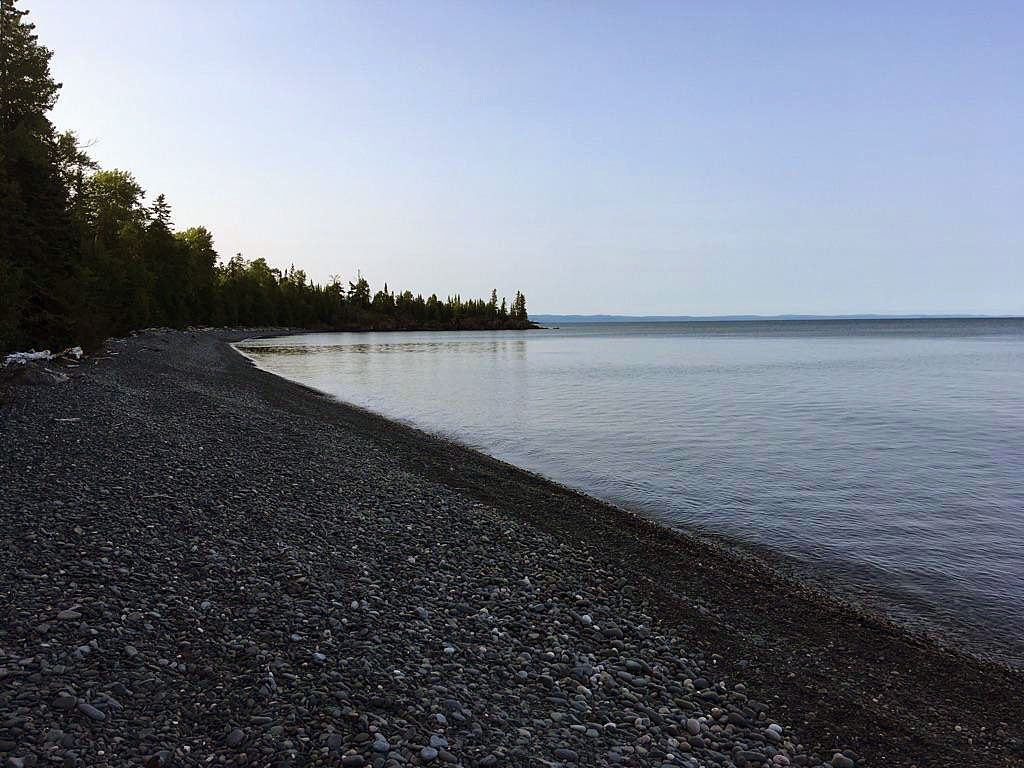 Pie Island Lake Superior shore.