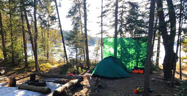 Lake Superior campsite on 5/3/18.